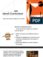 Lesson 2 Different Perspectives About Curriculum