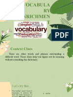 Vocabulary Enrichment