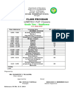 Class Program New