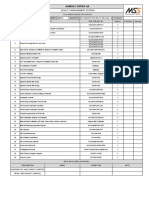 BUILDINGS DATA BOOK INDEX