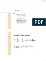 CALENG1 Lesson 04 Differentiation Formulas 2