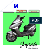 Sym Joyride Servicemanual PDF