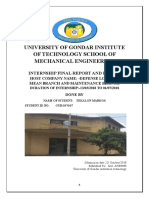 University of Gondar Institute of Techno PDF