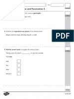 Year 2 English Grammar and Punctuation 3 PDF