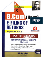 E-Filling of Returns (Shivdas 10 Years)