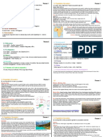 IGCSE Geog Case Studies Cards