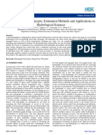 .Unit Hydrograph Concepts, Estimation Methods and Applications in Hydrological Sciences PDF