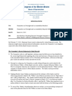 House Oversight Committee Releases Evidence in Biden Family Investigation - Bank Records Memo 3.16.23