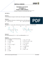 Tutorial 2 (Problem) MAT1014 Calculus August2021