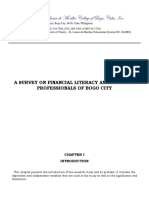 Microsoft Word - A Survey On Financial Literacy Among Young Professionals of Bogo City PDF