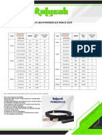 Copper Busbar Powerflex Price List