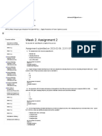 Week 2: Assignment 2: Assignment Submitted On 2023-02-08, 22:51 IST