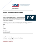 ASSIST - Indicator For Testing For Water Hardness - 2019-02-22 PDF