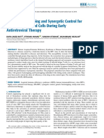 Integral Backstepping and Synergetic Control For Tracking of Infected Cells During Early Antiretroviral Therapy PDF