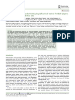 Effects of Inspiratory Muscle Training in Professional Women Football Players - A Randomized Sham-Controlled Trial