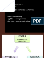 DR - Tejashri Thakare M.D (Hom.) : Psora - As Deficiency, Syphilis - As Degeneration & Sycosis - As Over Construction