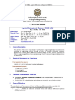 Course Outline MEIE-4182 Fall-2011