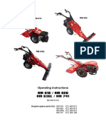 Motor Mower RM 616 626 636L 741 - BA8009100 - GB PDF