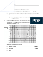 CSEC Physics - Sound - SPQ