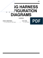 Wiring Harness Configuration Diagrams: Engine Compartment Dash Panel