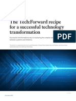 The Tech:Forward Recipe For A Successful Technology Transformation