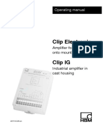 Clip Electronic: Operating Manual