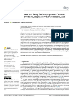 A Review of Liposomes As A Drug Delivery System Current