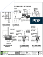 For Construction Drawing - FCD: General Structural Notes & Specifications