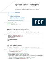 P05 The Regression Pipeline - Training and Testing Ans