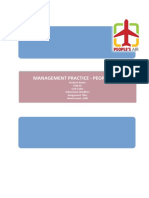 Management Practice - People's Air