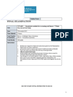 TSTA602 NA Exam Answer Booklet 2022 Term 5