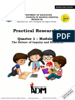 Practical Research 1: Quarter 1 - Module 1