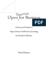 A Practical Guide To Open Source Software Licensing by Heather Meeker