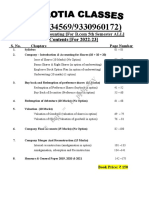 5th Semester Accounts Notes CU