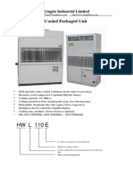 HW L 110 E: Water Cooled Packaged Unit