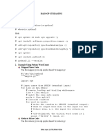 Hadoop Streaming