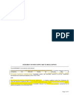 .M/S Anucon Engineering Project Pvt. LTD.: Agreement For Parts Supply and Technical Support