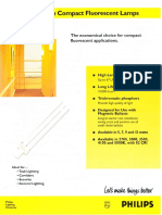 Philips PLS 2-Pin Compact Fluorescent Lamps Bulletin 11-97