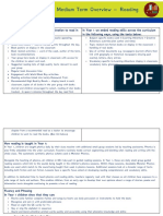 Year 1 Reading Medium Term Plan