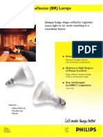 Philips Reflector BR Incandescent Lamps Bulletin 10-96