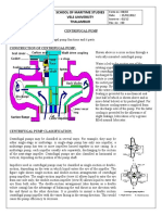 3c CENTRIFUGAL PUMP FAMILIARISATION