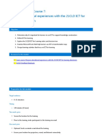 Course 7 - ICT For Learning - Trainer Guide