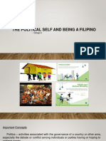 The POLITICAL SELF and Being A Filipino Group4