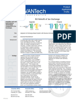 Avantech: Ro Retrofit of Ion Exchange