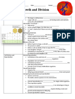 10.1 Cell Growth, Division and Reproduction