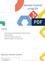 Version Control Using Git