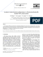 R-Phase Transformation Phenomena in Thermomechanically Loaded Niti Polycrystals