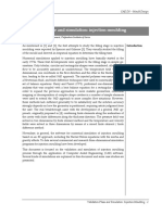 Validation Phase and Simulation Injection Moulding