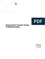 Avaya Aura Contact Center Troubleshooting