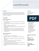 Sample Resume 3